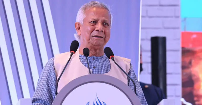 প্রধান উপদেষ্টা ড. মুহাম্মদ ইউনূস